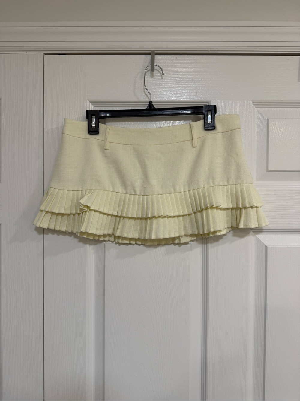 Lioness Cream Pencil Skirt